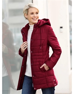 Стеганая куртка с капюшоном, красный Classic basics