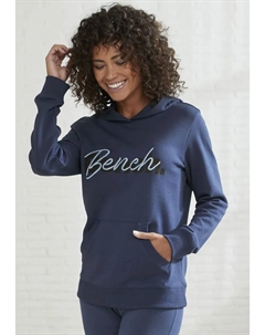 Толстовка с капюшоном и карманом-кенгуру, домашний костюм, толстовка с капюшоном Loungewear, цвет морской волны Bench