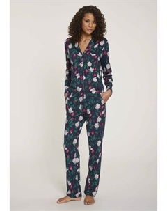 Пижама (комплект, 2 шт.), в классическом стиле, синий S.oliver