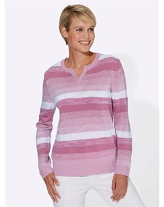 Вязаный свитер "Пуловер", розовый Classic basics