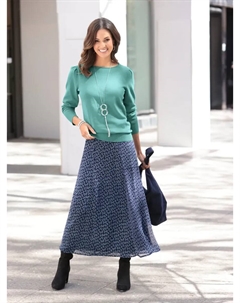 Вдохновение Вязаный свитер "Пуловер", цвет Salbei Inspirationen