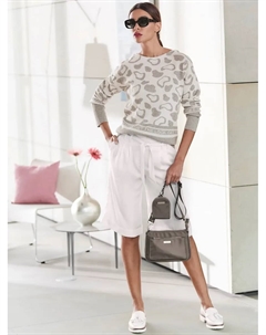 Вязаный свитер "Пуловер", серый Rick cardona by heine