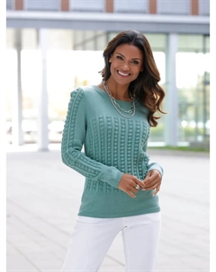 Вязаный свитер "Пуловер", цвет Salbei Classic basics