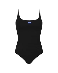 Боди nadrine_b slim fit, черный Hugo