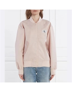 Бомбер стандартного кроя, розовый Calvin klein