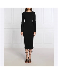 Платье Немарина, черный Hugo