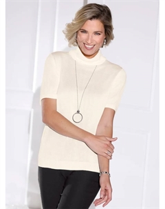 Свитер с высоким воротником "Пуловер", цвет Ecru Classic basics