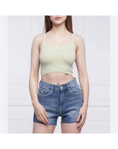 Облегающий топ, зеленый Guess