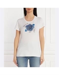 Облегающая футболка, белый Liu jo