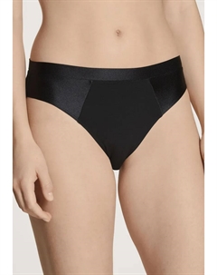 Трусы "Cate" с блестящей атласной отделкой, черный Calida