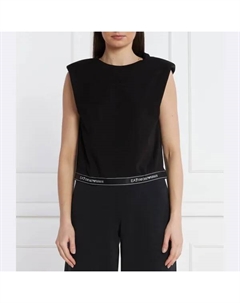 Укороченный топ, черный Ea7