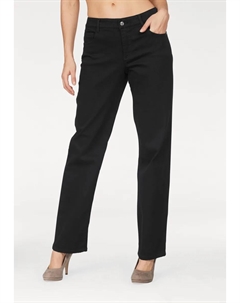 Удобные джинсы "Gracia", женственный крой, черный Mac