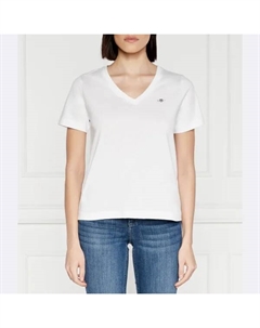 Футболка стандартного кроя со щитом, белый Gant