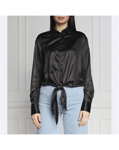 Рубашка стандартного кроя, черный Guess