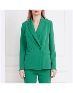 Элегантная куртка классического кроя, зеленый Liu jo