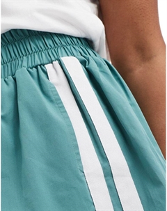 Зеленые боксеры с контрастной тесьмой DESIGN Asos