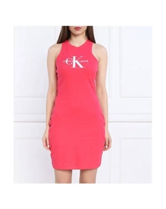 Архивное платье Monologue, розовый Calvin klein