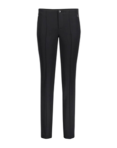 Джинсы узкого кроя из техно эластичной ткани, черный Mac