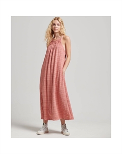 Платье Vintage Long Halter Cami, розовый Superdry