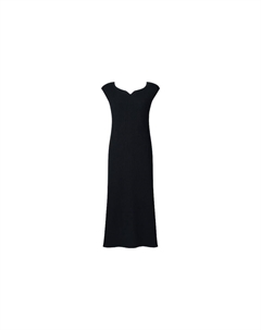 Женское платье без рукавов, цвет Black Uniqlo