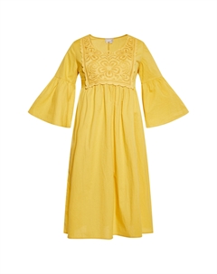 Платье, желтый Usha
