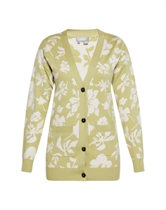 Вязаный кардиган Knit Cardigan, светло-зеленый Usha