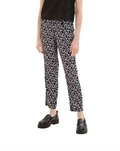 Брюки Stoffhose / Chino CROPPED comfort/relaxed, разноцветный Tom tailor