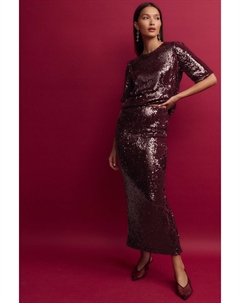 Юбка макси с пайетками Rochelle humes, красный Next