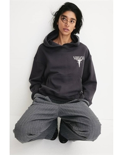 Толстовка с мотивом, серый H&m