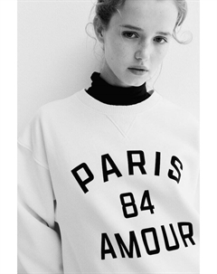 Толстовка с мотивом, бежевый H&m