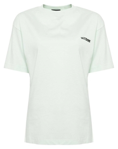 Футболка с логотипом, зеленый We11done