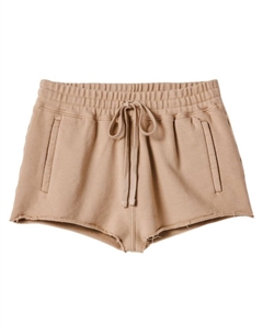 Спортивные шорты с вышитым логотипом, серый Miu miu