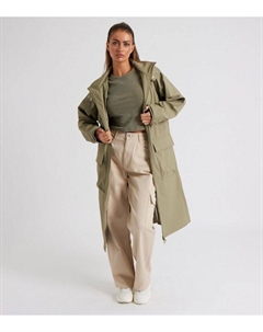 Зеленый плащ с капюшоном , оливковый Urban bliss