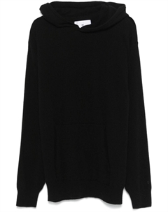 Шерстяное худи, черный Seven gauge