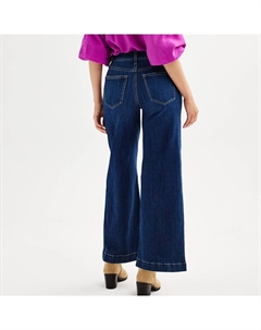 Женские джинсы с высокой посадкой и широкими штанинами, цвет Bright Dark Sonoma goods for life