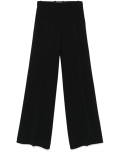 Брюки из ткани кади, черный Ermanno scervino