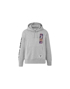 Свитшот X Marvel Co-branded Series унисекс серый, серый Uniqlo