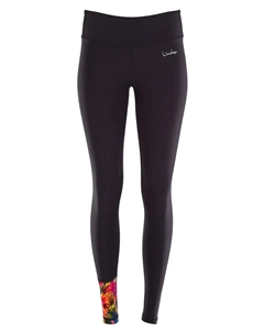 Леггинсы "AEL106-Rainbow-Flowers", с легким компрессионным эффектом, цвет Rainbow Flowers Winshape