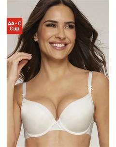 Бюстгальтер пуш-ап на косточках со съемными подушечками, базовое нижнее белье, кремовый S.oliver