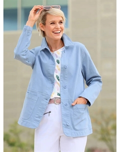 Джинсовый пиджак "Джинсовый пиджак", синий Classic basics