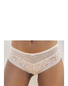 Трусики-стринги, нижнее белье из красивой кружевной смеси, цвет Puder Vivance