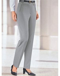 Брюки со складками, серый Classic basics