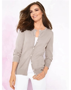 Классический кардиган Basics, бежевый Classic basics