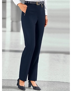 Брюки со складками, цвет морской волны Classic basics