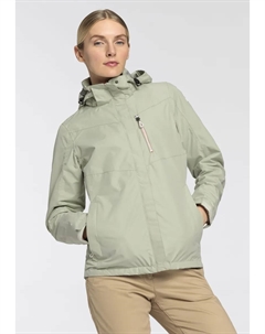 Функциональная куртка, с капюшоном, с капюшоном на молнии, оливковый Killtec