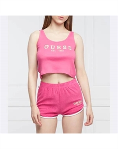 Облегающий топ, розовый Guess