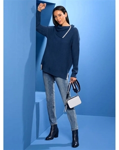 Вязаный свитер "Пуловер", синий Rick cardona by heine