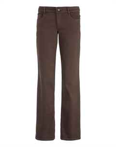 Удобные джинсы "Gracia", женственный крой, цвет Deep Brown Ppt Mac