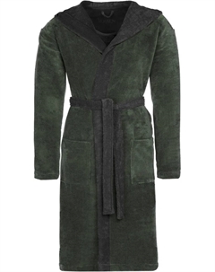 Халат унисекс "Мак", цвет Mud Green/Anthrazit Vossen