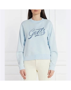 Толстовка обычного кроя, синий Guess